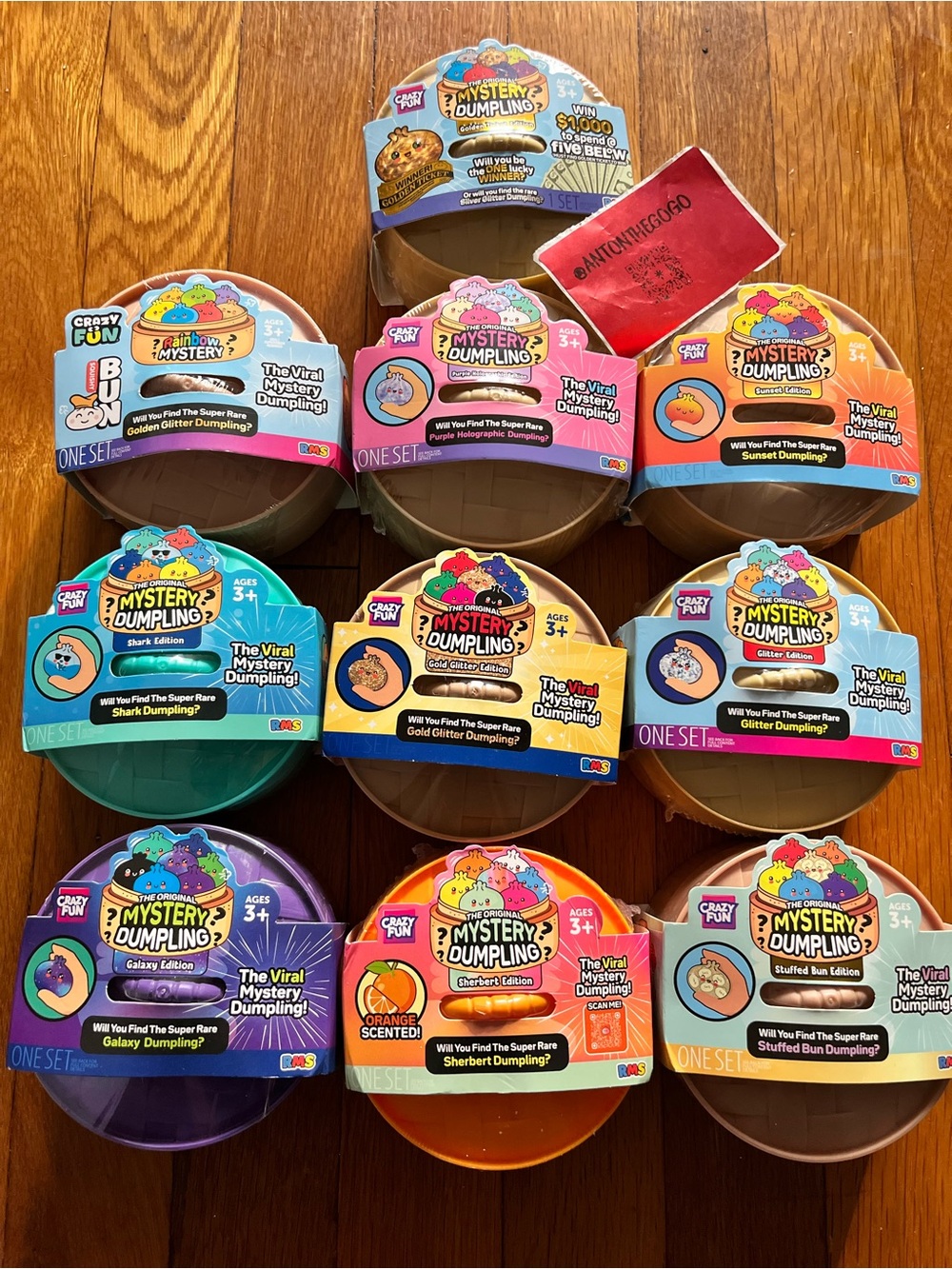 Crazy Fun The Original Mystery Dumpling: Galaxy Edition - NEW SEALED - RARE